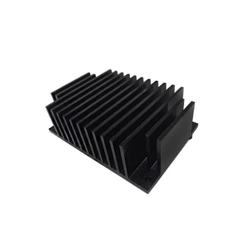 גוף קירור אלומיניום אנודייז שחור